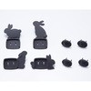 うさぎのコンセントカバー4個組 スマイルキッズ