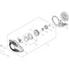 P022-040080 リコイルスタータ部品E2125TS-1/4 新ダイワ 44079554