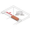 EA522G-310 砥石用スライドラック(ロング) エスコ 44087165