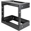 19インチ サーバーラック/8U/2ポスト/壁掛けタイプ/取付奥行30cm-50cm/オープンフレームラック StarTech.com