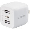 MPA-ACCP4032WH USB Type-C 充電器 PD対応 合計出力32W Type C×1 USB A×2 折りたたみプラグ 小型 軽量 エレコム 44106940