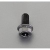 M4x10mmフランジソケットキャップボルト(鉄/20本) エスコ