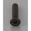 M4x12mm六角穴付ボルト(超低頭/クロメート/4本) エスコ