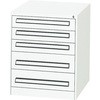 580x620x700mm/5段ツールキャビネット(軽量用) エスコ