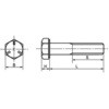 六角ボルト ユニファイねじ・細目G-5(ステンレス)(小箱) 大阪魂