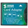 SDXC用CF変換アダプタ サンワサプライ