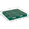 FA-1111(PP) スタンダードパレット Fシリーズ 片面四方 日本プラパレット(NPC) 44434514
