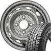 軽トラ・軽バン用 145R12 6PR スタッドレスタイヤ&スチールホイール4本set 1. Goodyear