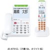 大画面&あんしんフラッシュランプ搭載防犯コードレス電話機 シャープ