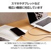 MPA-UALEC20WH iPhone ライトニングケーブル 【Lightningコネクター搭載 iPhone iPad iPod AirPods 対応】 エレコム 44723414