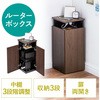 ケーブル&タップ収納ボックス サンワダイレクト
