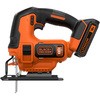 18V コードレスオービタルジグソー(バッテリー1個) BLACK&DECKER