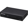 Giga 5ポート スイッチングハブ 電源外付け 金属筐体 マグネット付属 ブラック BUFFALO(バッファロー)