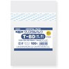 BD(ブルーレイディスク)縦型タイプ OPP袋 クリスタルパック T(テープ付き ボディタイプ) HEIKO 53324024
