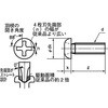 トップラナベ小ねじ(鉄/3価ブラック) (小箱) 日本パワーファスニング