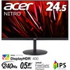 NITRO 24.5インチワイド液晶ディスプレイ (24.5型/1920×1080/HDMI、DisplayPort/ブラック/スピーカー搭載/IPS/非光沢/フルHD/16:9/400cd/1ms) Acer(エイサー)