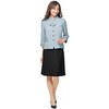 GOBL-2601-K1 オーバーブラウス 七分袖 レディース 制服 事務服 サーヴォ(旧:サンペックスイスト) 73297090