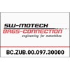 ストラップセット SysBag. -ブラック- 4 フィッティングストラップ SW-MOTECH (エスダブリューモテック)