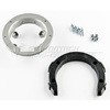 QUICK-LOCK(クイックロック) EVO タンクリングアダプター ブラック tank filler neck(固定ボルトなし) SW-MOTECH (エスダブリューモテック)