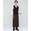 VE-159-B6 ベスト 襟なし 飲食店 ユニフォーム 制服 サーヴォ(旧:サンペックスイスト) 45362006