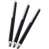 PWTPS03BK/3 タッチペン スタイラスペン 3個入 導電繊維タイプ クリップ付 ペン先交換可 エレコム 45378946