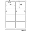 ELM005 エコノミーラベル ヒサゴ 45496805