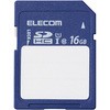 SDカード Class10 UHS-I U1 80MB/s ラベル SDカードケース付き エレコム
