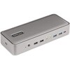 ドッキングステーション/USB-C/KVM機能/デュアルモニター/4K60Hz DP/5x USBハブ/有線LAN/90W/45W PD/PC CPU切替器 StarTech.com