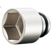 インパクト用ソケット(6角タイプ) 差込角19．0mm TONE トネ (前田金属工業)