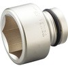 インパクト用ソケット(6角タイプ) 差込角25．4mm TONE トネ (前田金属工業)