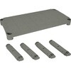 TPT-344S-DG プラスチック棚用 追加棚板セット TRUSCO 46180839