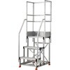 TSF-369-TF300 アルミ製作業用踏台TSF型 3段 手すりセット  ( フルセット手すり) TRUSCO 46183876
