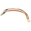 15cm ファン用二股分岐電源ケーブル CPUクーラーやファンの電源用に StarTech.com