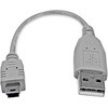 ミニUSBケーブル 15cm USB-A(オス)- USB Mini-B(オス) StarTech.com