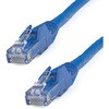 カテゴリ6 LANケーブル(Cat6) RJ45モールドコネクタ(ツメ折れ防止カバー付き) 10m ブルー StarTech.com