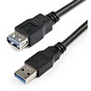 USBケーブル/USB 3.0(5Gbps)/2m/Type-A - Type-A/オス - メス/SuperSpeed USB 3.2 Gen1 規格準拠/ブラック/USB 延長コード/リピーター エクステンダー ケーブル StarTech.com