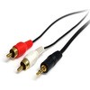 MU3MMRCA I[fBIϊP[u 91cm 1x 3.5mmXeI~jvO(IX) - 2x RCAsvO(IX) StarTech.com 46239708