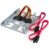 2.5インチ - 3.5インチHDD変換マウンタ(2台用) SATA SSD/HDD対応3.5インチベイ取付け用ブラケット StarTech.com
