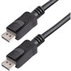 DisplayPort ケーブル/2m/ディスプレイポート1.2 /VESA規格認定モニターケーブル/4K60Hz/ラッチ付きDPコネクタ オス - オス StarTech.com