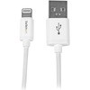 1m iPhone/ iPod/ iPad対応 Apple Lightning-USBケーブル ホワイト Apple MFi認証取得 ライトニング 8ピン(オス)-USB A(オス) StarTech.com