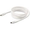 USB Type-C ケーブル 2m ホワイト 給電・充電用(最大5A) USB 2.0規格準拠 USB-IF認証済み StarTech.com