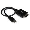 30cm USB-RS232Cシリアル変換ケーブル 1x USB A-1x DB-9(D-Sub 9ピン) シリアルコンバータ/変換アダプタ COMポート番号保持機能 StarTech.com