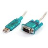 USB - RS232C シリアル変換ケーブル/91cm/ストレート/1x D-Sub 9 ピン/オス-オス/DB9 シリアルコンバーター アダプター StarTech.com