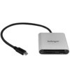USB Type-Cコネクタ搭載マルチメモリーカードリーダー/ライター USB3.0(USB3.1 Gen1)対応 SD/ microSD/ CompactFlash StarTech.com