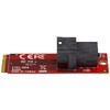 M2E4SFF8643 U.2 (SFF-8643) - M.2 PCI Express 4.0 x4 zXgA_v^J[h /2.5C`U.2 NVMe SSDΉ StarTech.com 46244626