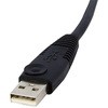 DVID4N1USB10 USB / fANDVI-D / I[fBI / }CN ̌^KVM PCؑ֊pP[u StarTech.com 46244784