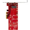 PEX4M2E1 PCI ExpressJ[h/x4/PCIe 3.0 - M.2 PCIe NVMe SSD/M-Key/AHCIANGFF/W&[vt@CuPbg/PCIe  g ϊ C^[tF[X A_v^[  {[h StarTech.com 46245037