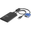 ノートパソコン接続KVMコンソール アダプタ USB接続 ファイル転送/ビデオキャプチャ機能付き StarTech.com