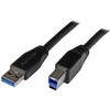 USB 3.0ケーブル/アクティブタイプ/5Gbps/リピートIC内蔵/タイプA - B 周辺機器 プリンター スキャナー 外付けHDD用 ロングケーブル コード StarTech.com