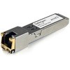 SFPモジュール/Cisco製SFP-GE-T互換/最大100m/Cisco IE3400， IE3300， IE3200対応/1000BASE-T準拠/SFP - RJ45銅製 Cat5e/6/6a/光トランシーバ StarTech.com
